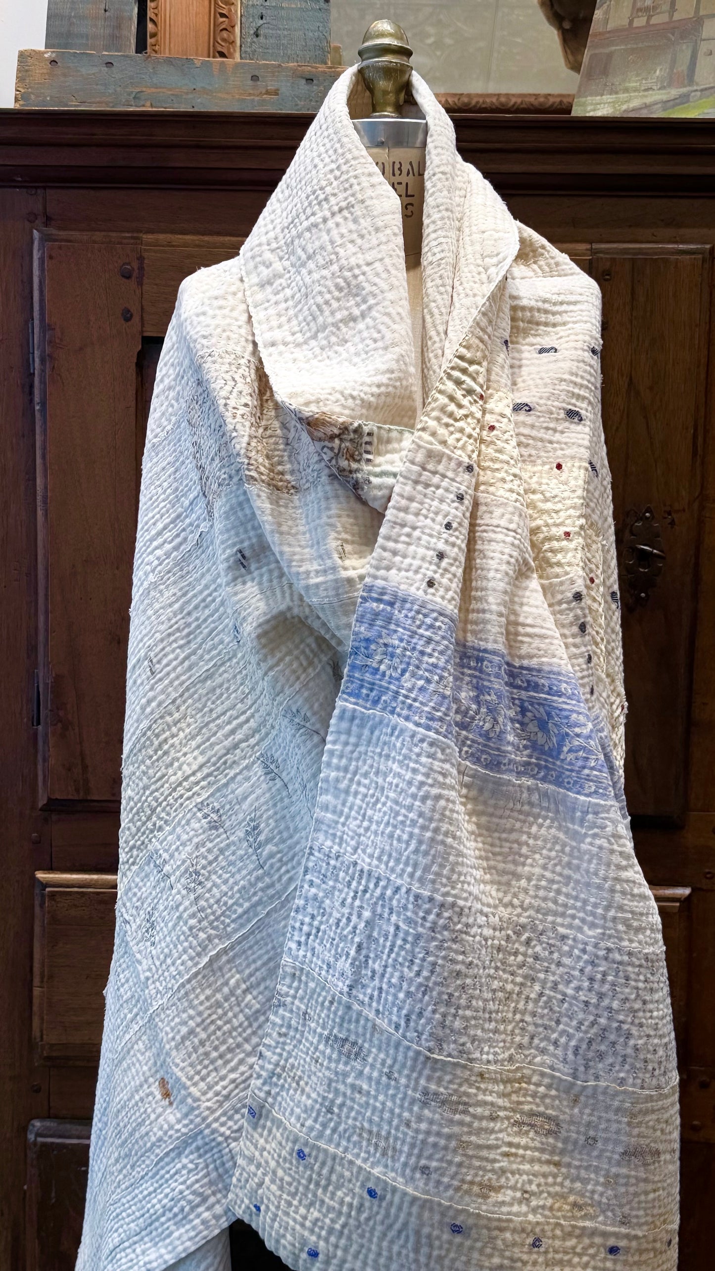 Limited edition Throw made from Indian Cotton Fabrics