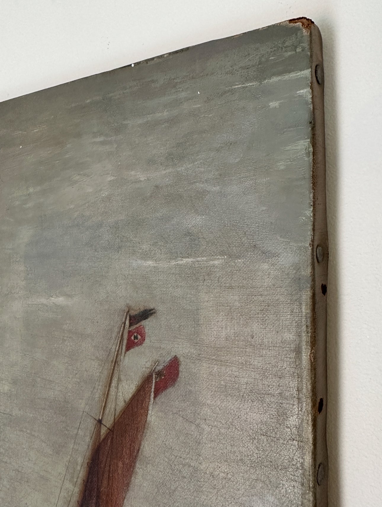 Sold. ❌Late 19th C Sailing Painting, Oil on Canvas.