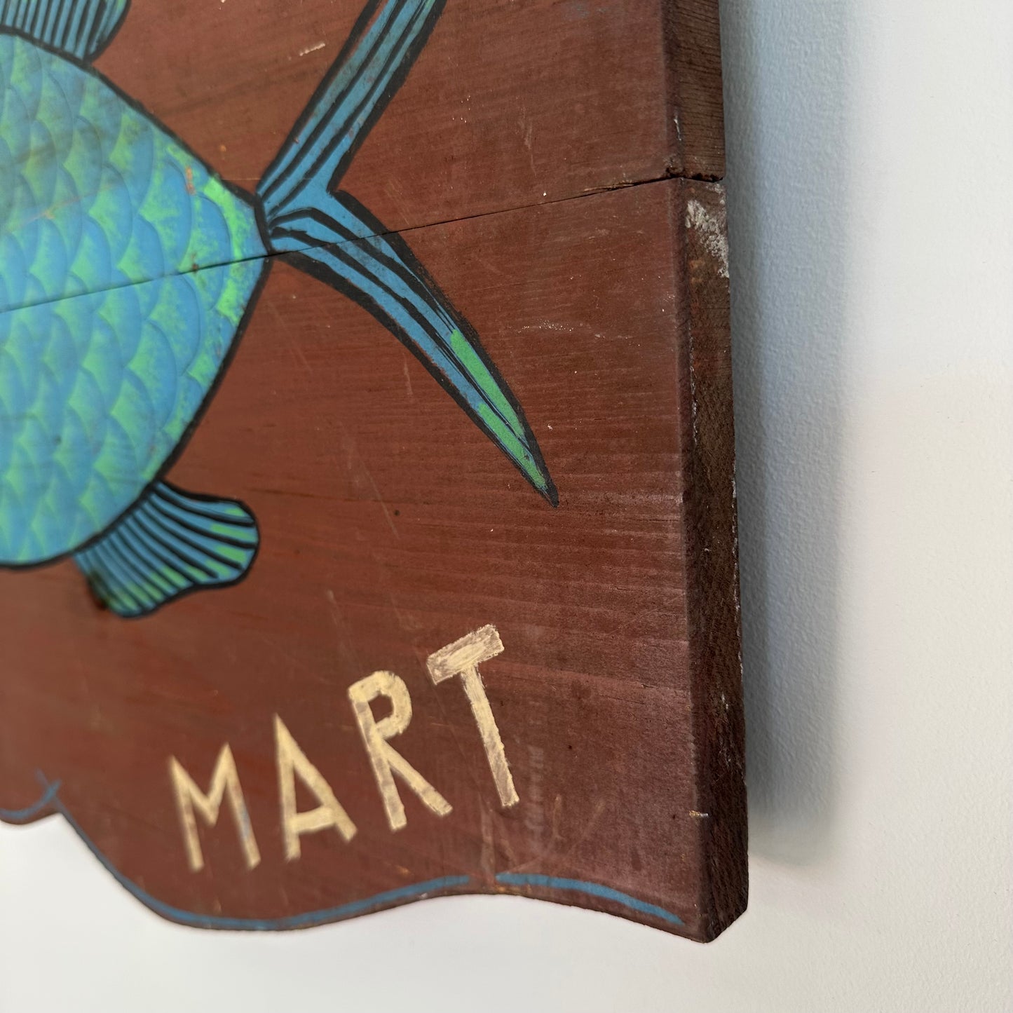 American Folk Art style Sign. C1960