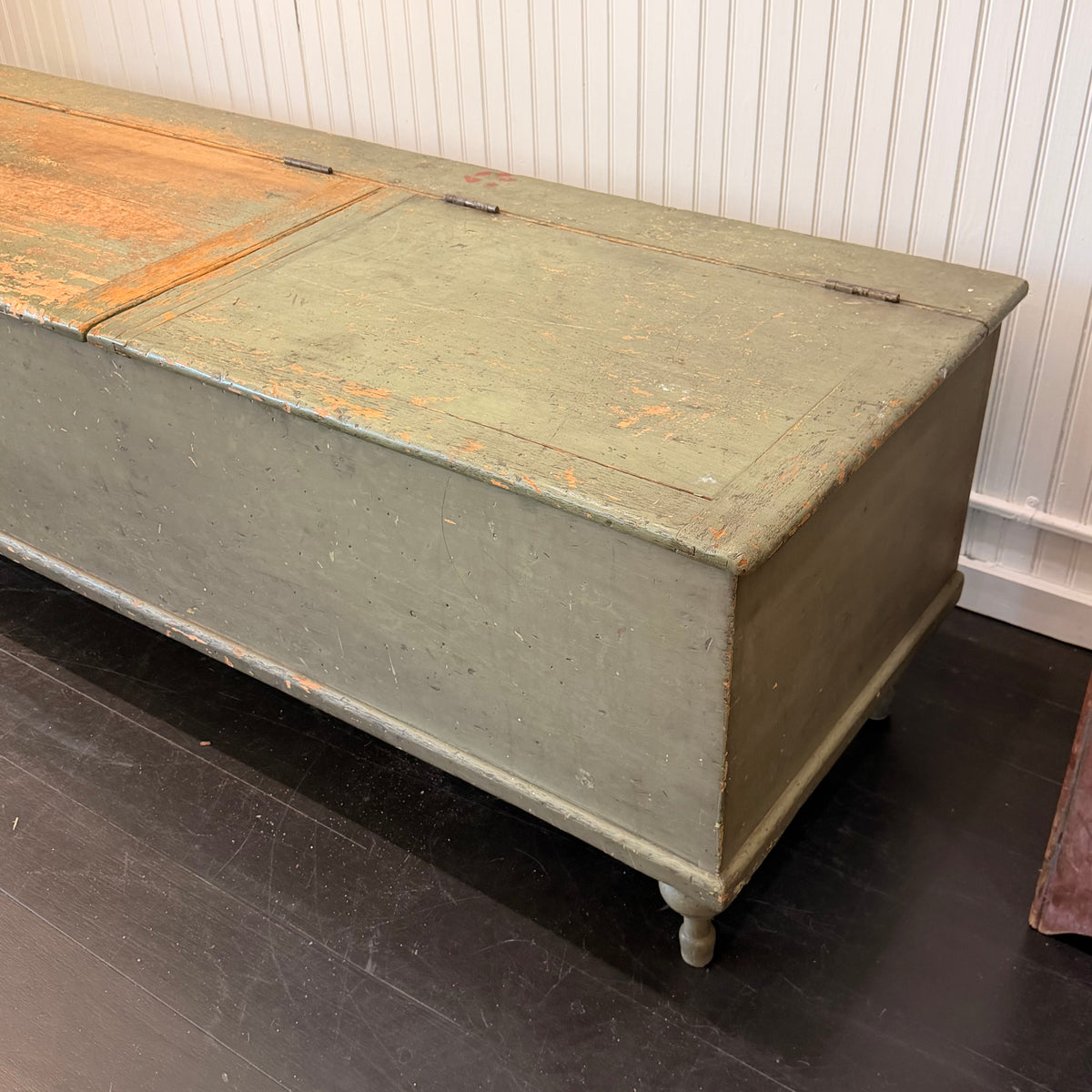 19th Century American Painted Trunk
