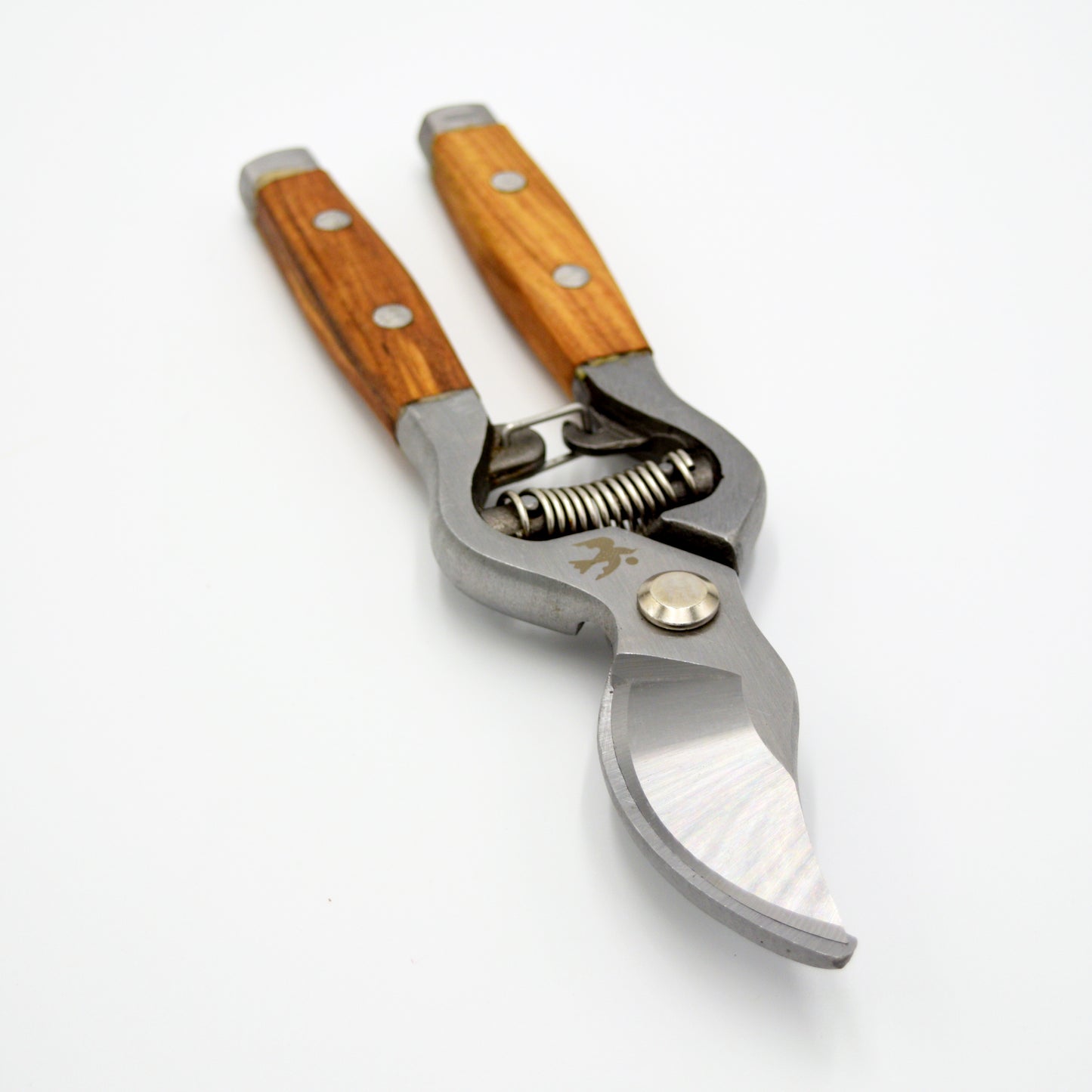 Ash handled secateurs with drop forged stainless blades.