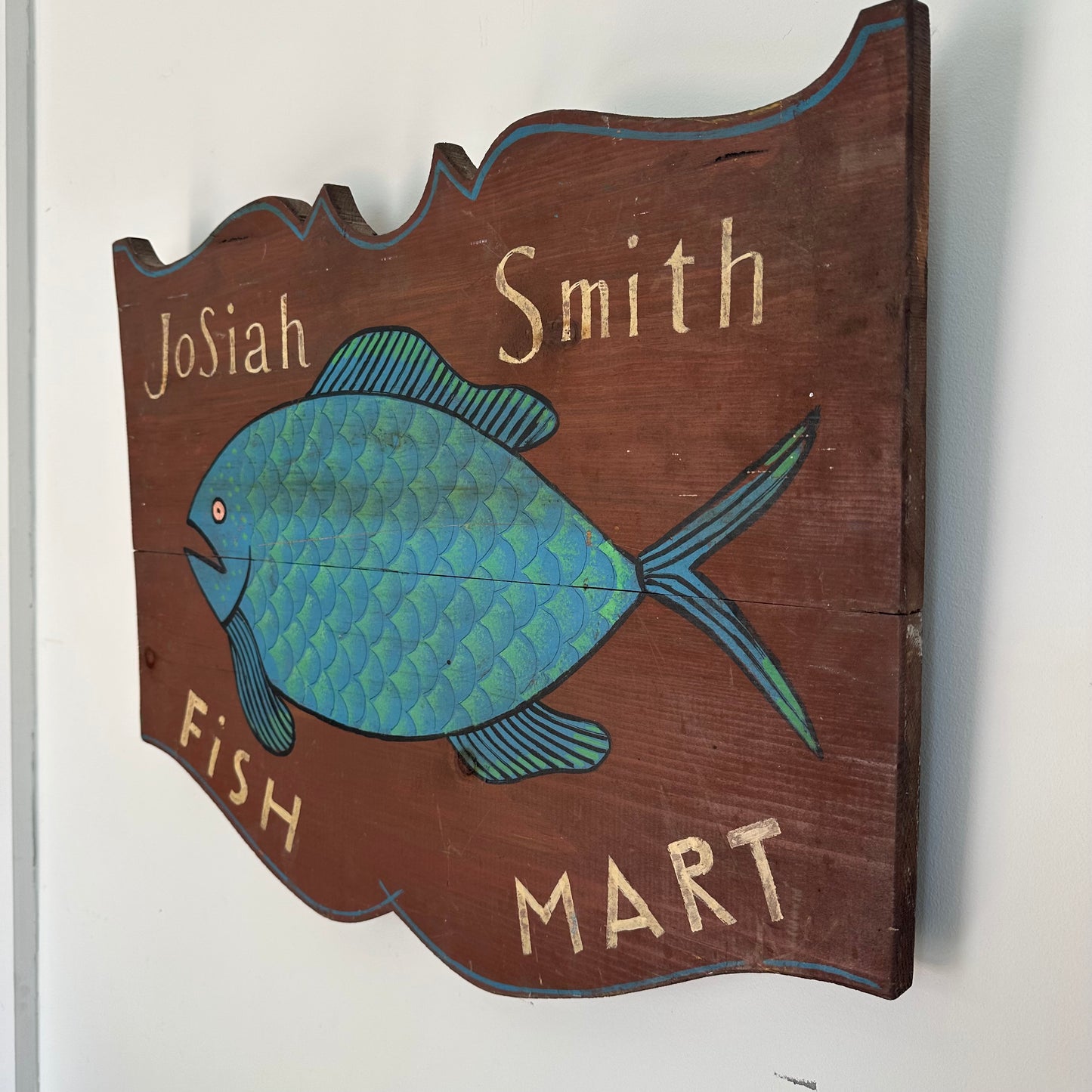 American Folk Art style Sign. C1960