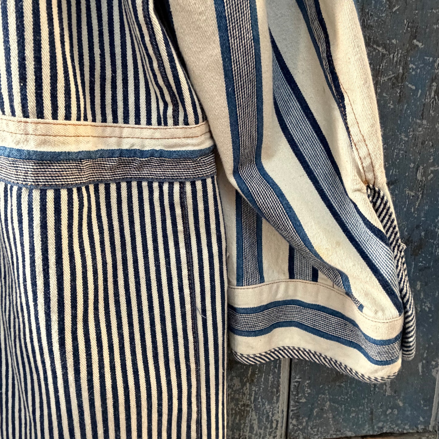 Chistain Lacroix "Jeans" Chore Jacket, Blue Stripe, limited edition