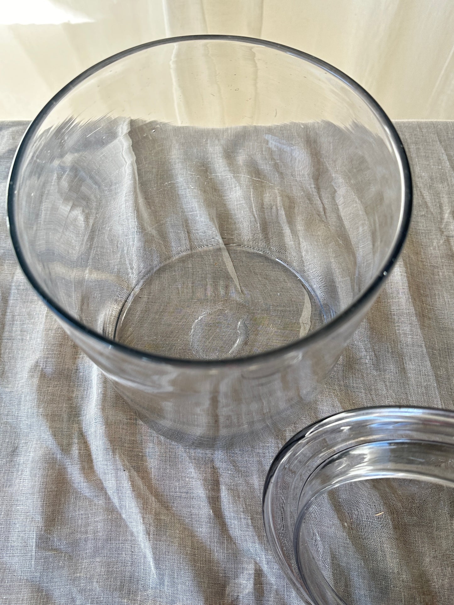 French 19th C Glass Jar