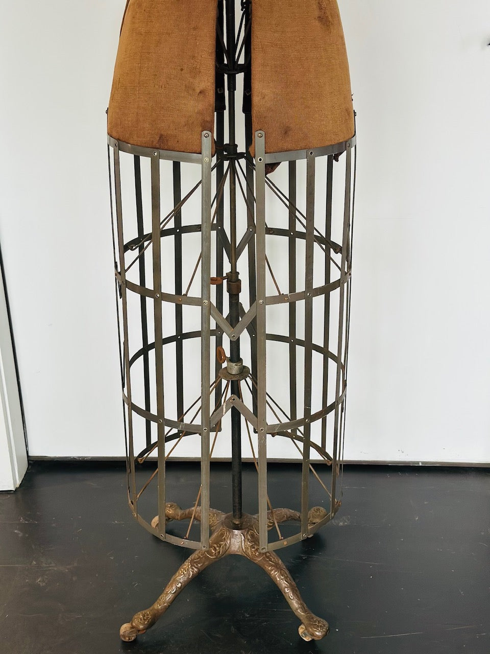 Vintage expandable mannequin, life size, c 1940