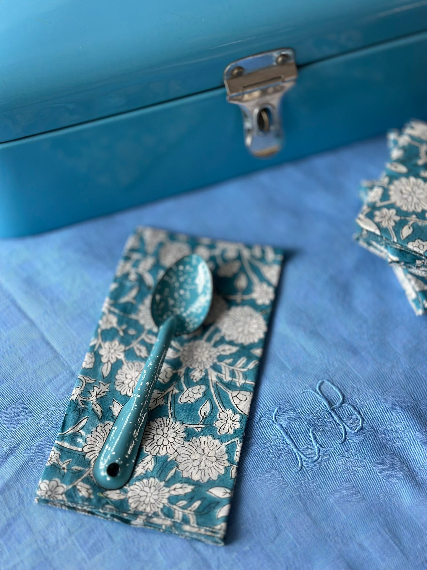 Cotton Napkins, Sets of Four, 18 x 18