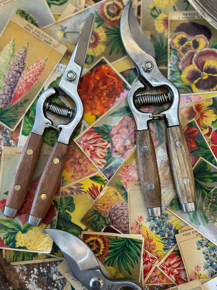 Flower Snips with Brass Pins