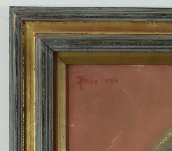 Still Life Oil on Canvas dated 1958