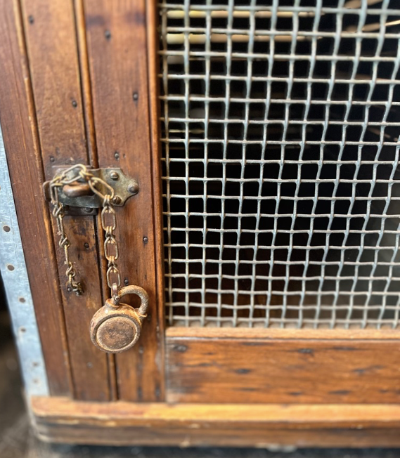 Vintage Dog Crate