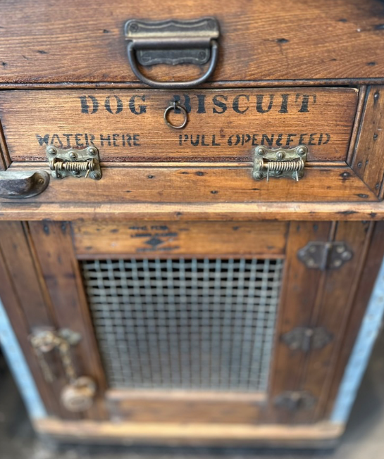 Vintage Dog Crate