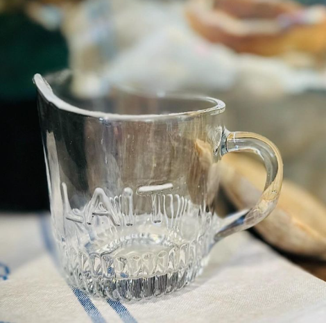 Pressed Glass Small Milk Jug