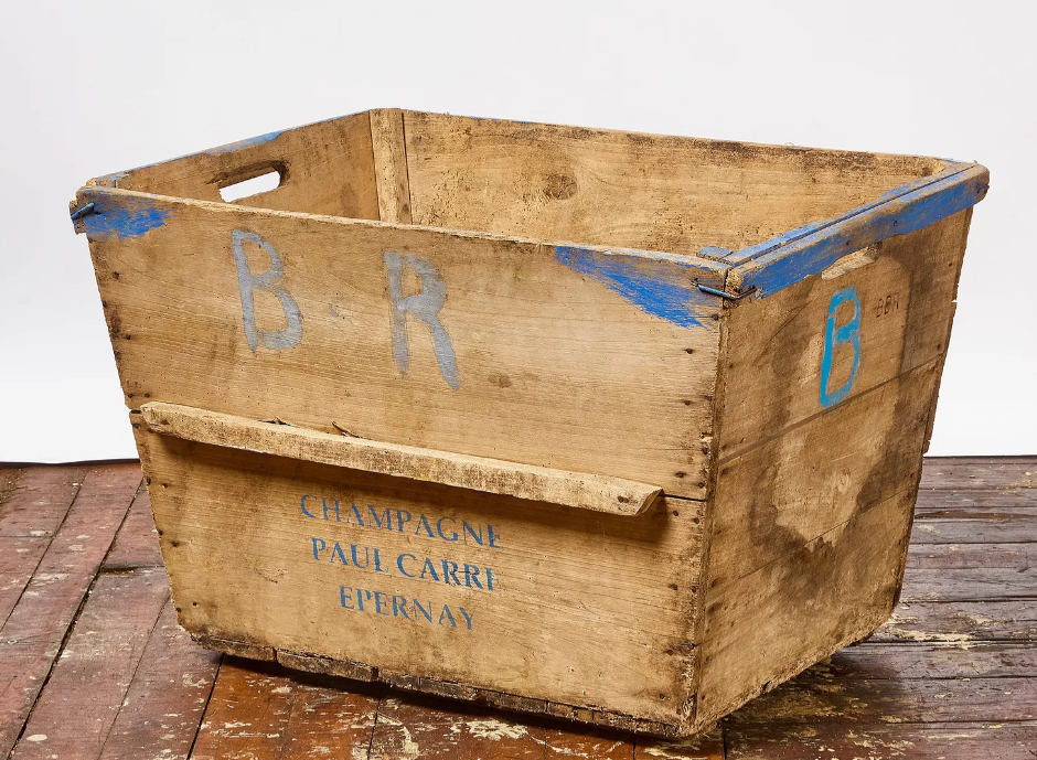 French Champagne Crate, for Grape Collecting