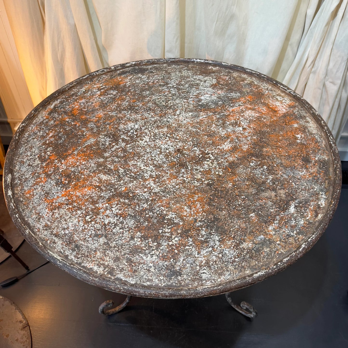 Garden Table, French wrought Iron 19th Century