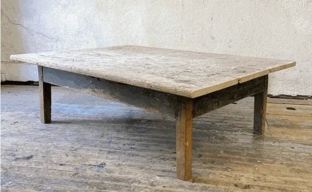 Farmhouse Style Rustic Coffee Table