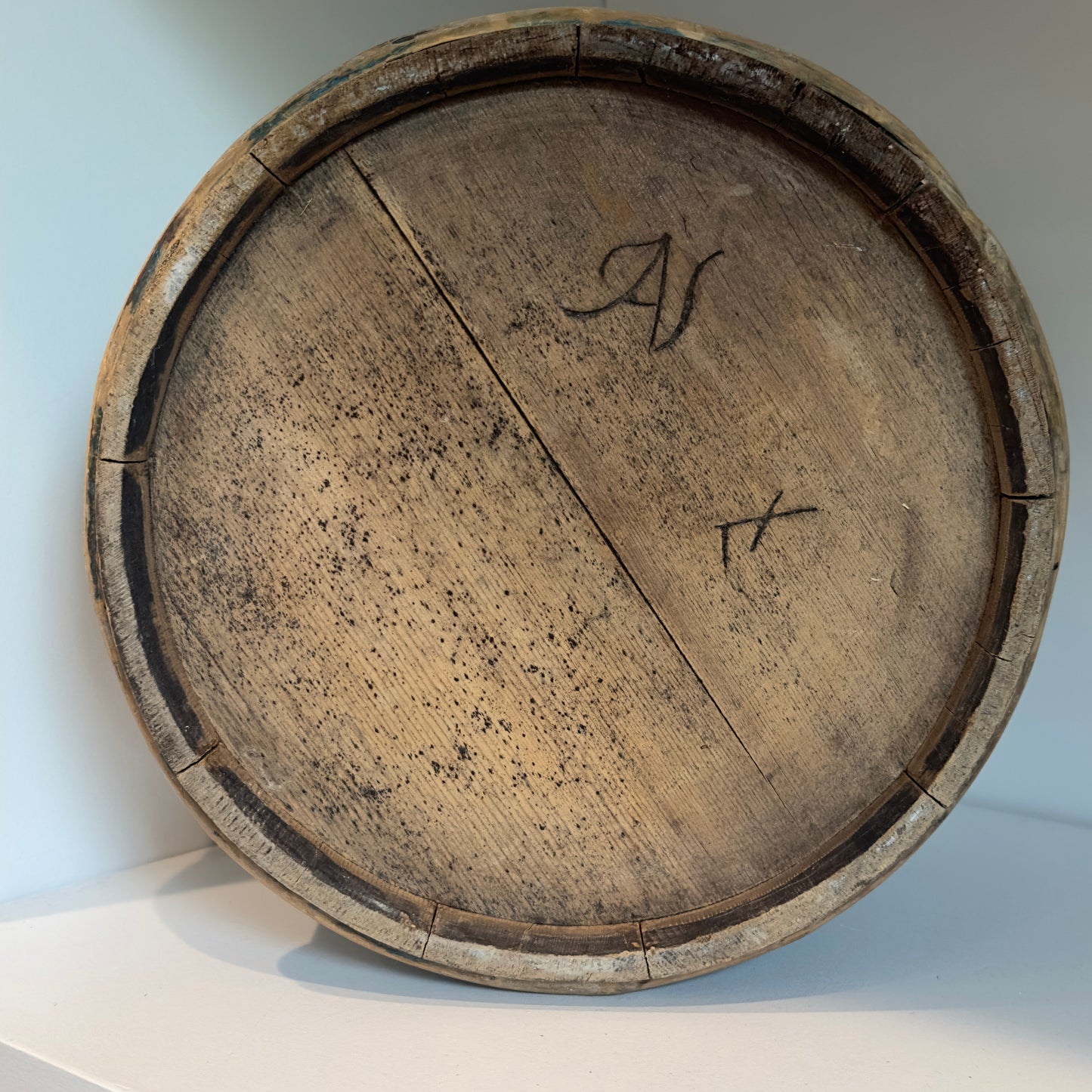 19th C Swedish Grain Scoop or bucket
