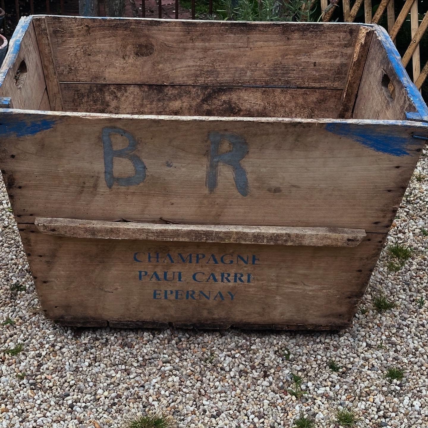 French Champagne Crate, for Grape Collecting