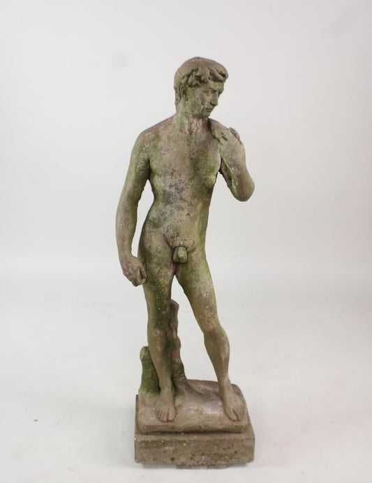 Cast Stone Garden Statue of Michelangelo’s David