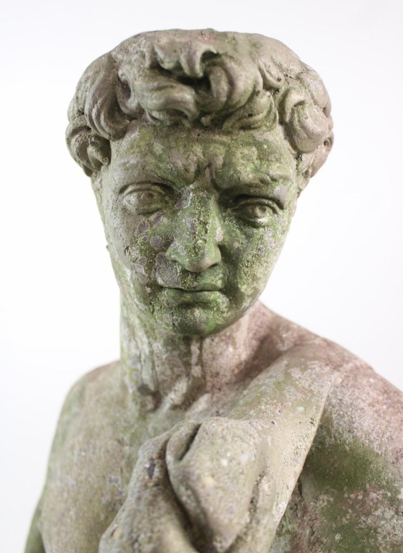 Cast Stone Garden Statue of Michelangelo’s David