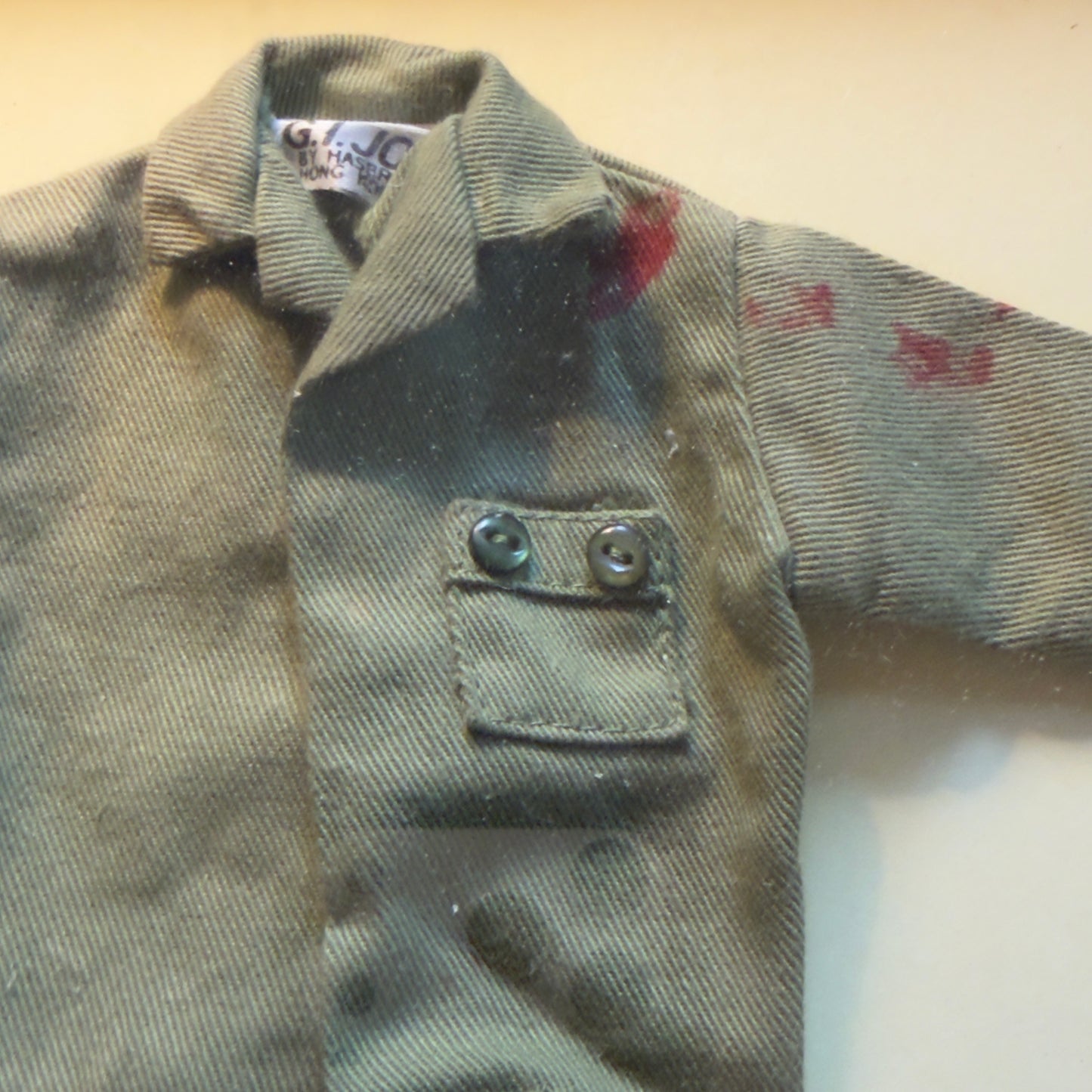 GI JOE framed uniforms