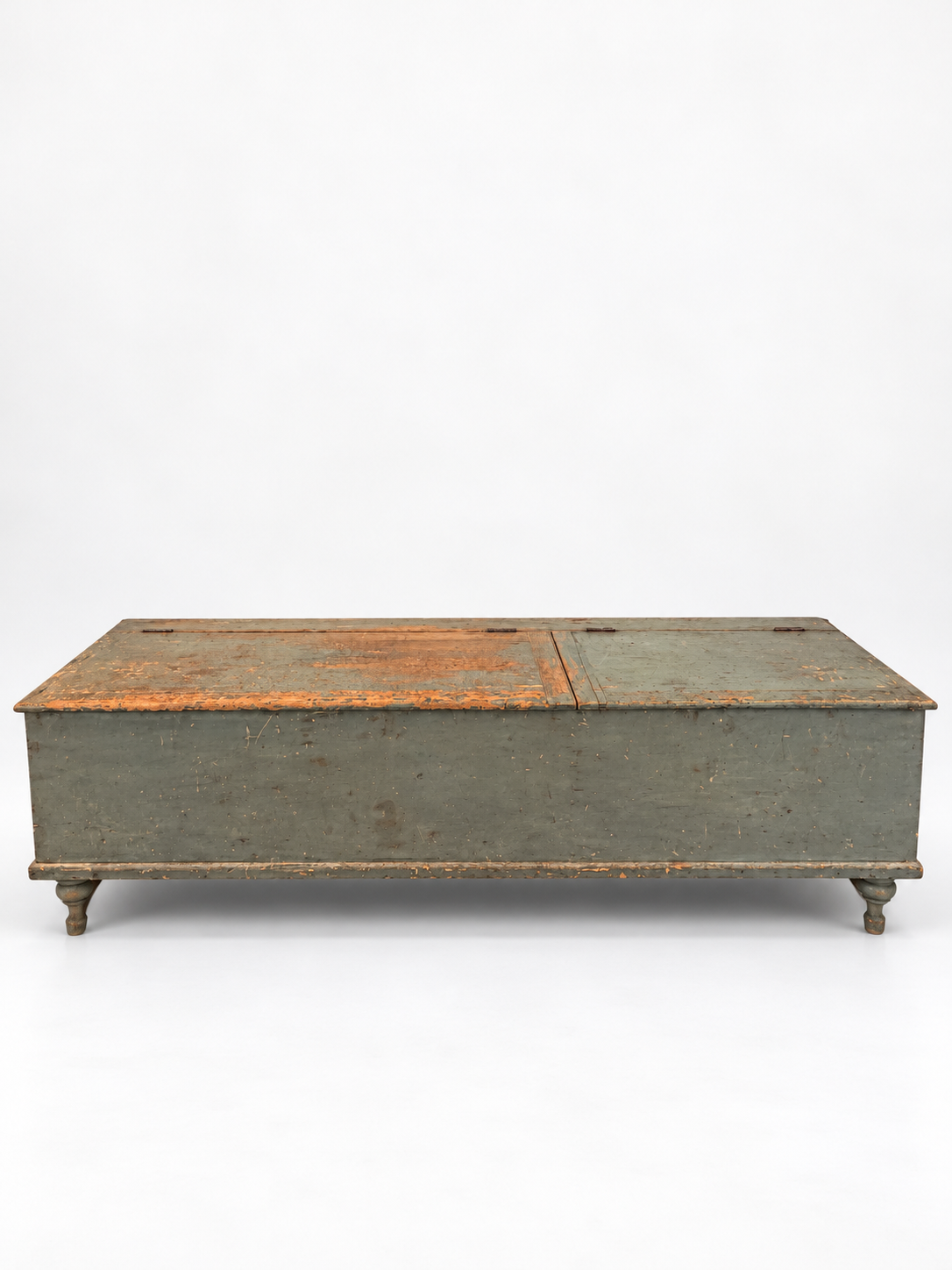 19th Century American Painted Trunk