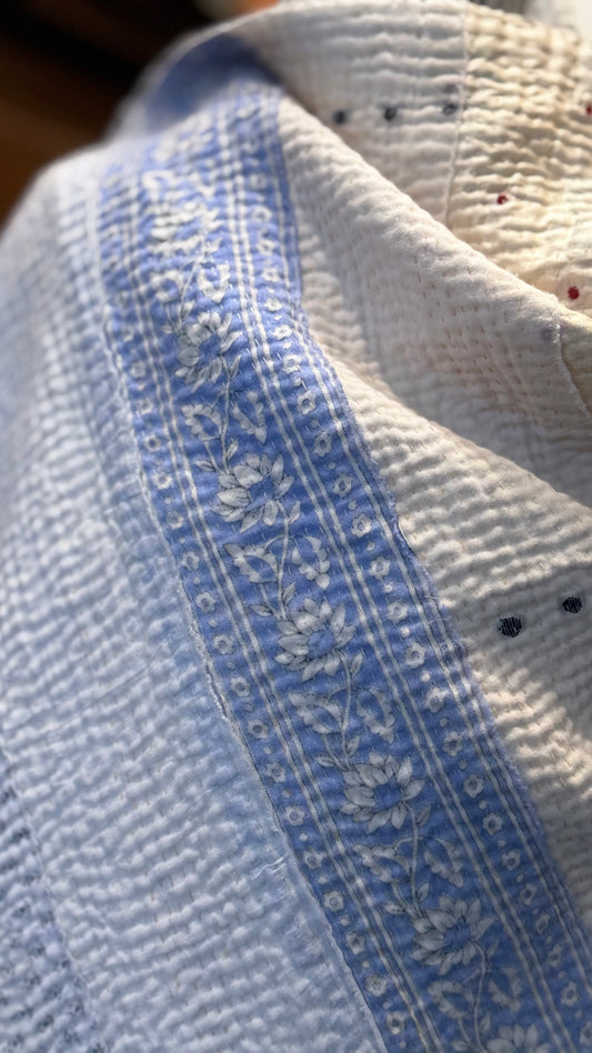 Limited edition Throw made from Indian Cotton Fabrics