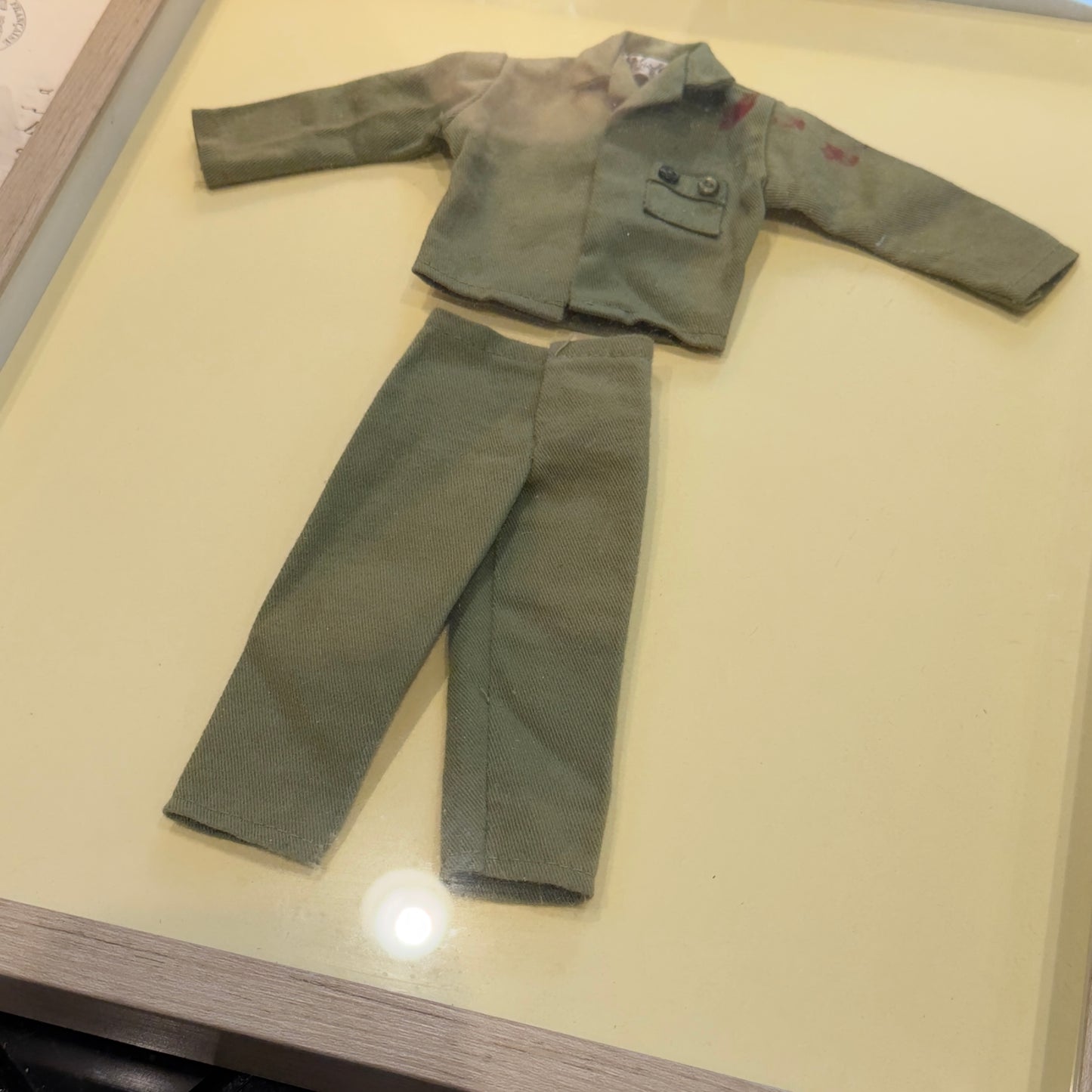 GI JOE framed uniforms