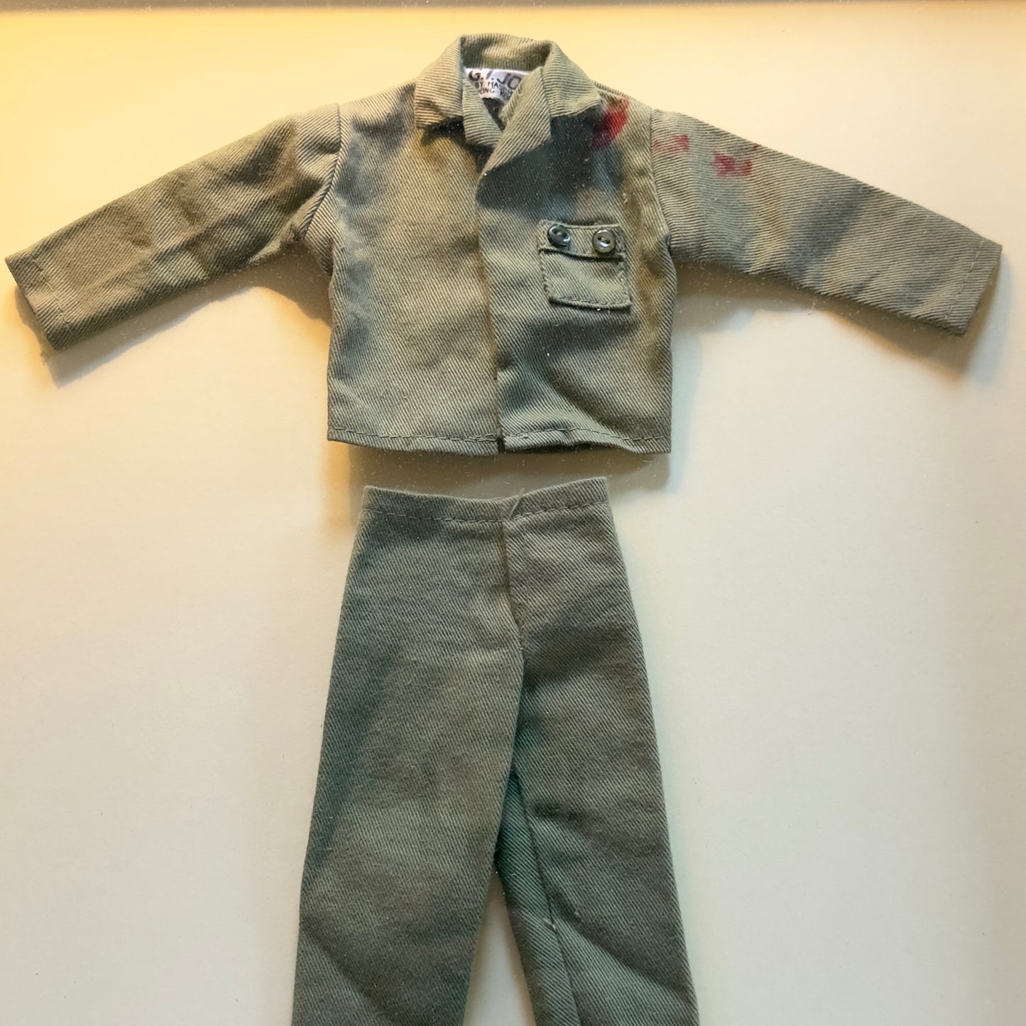 GI JOE framed uniforms