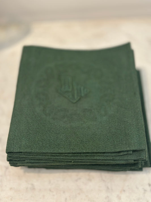 French 19th C napkins. Various sets and colors available.
