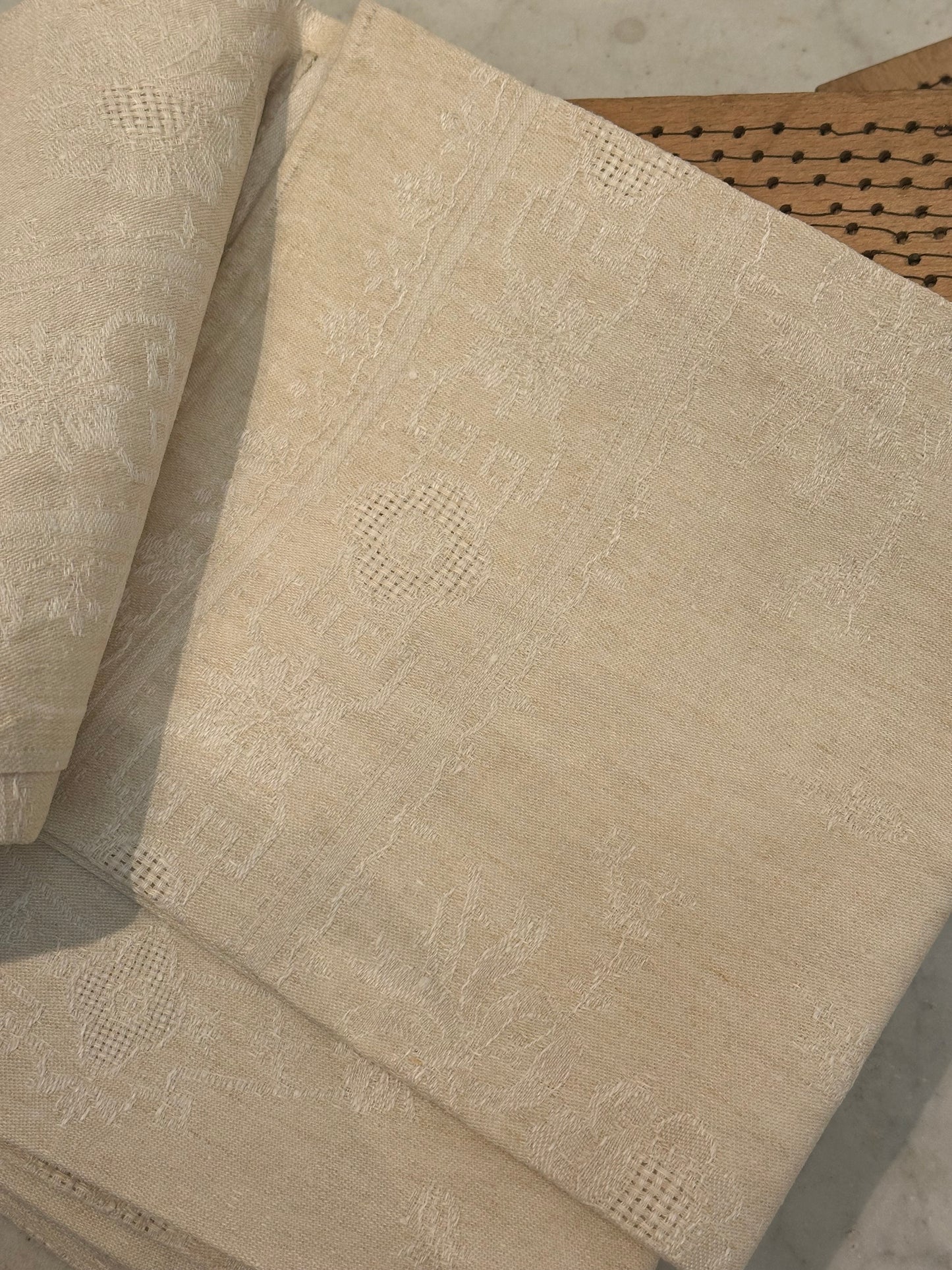 French 19th C napkins. Various sets and colors available.