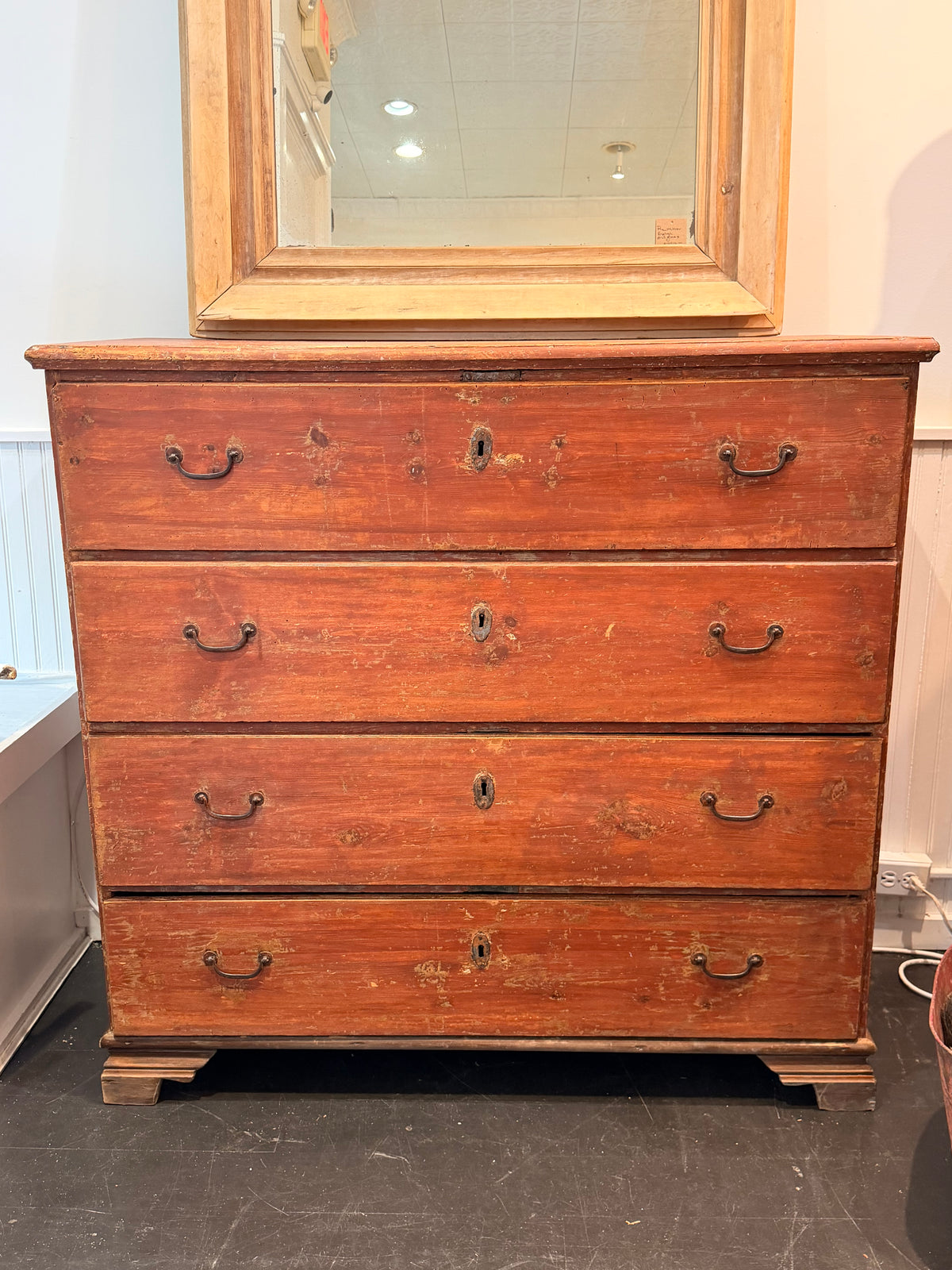 19th Century Dresser. Original Paint
