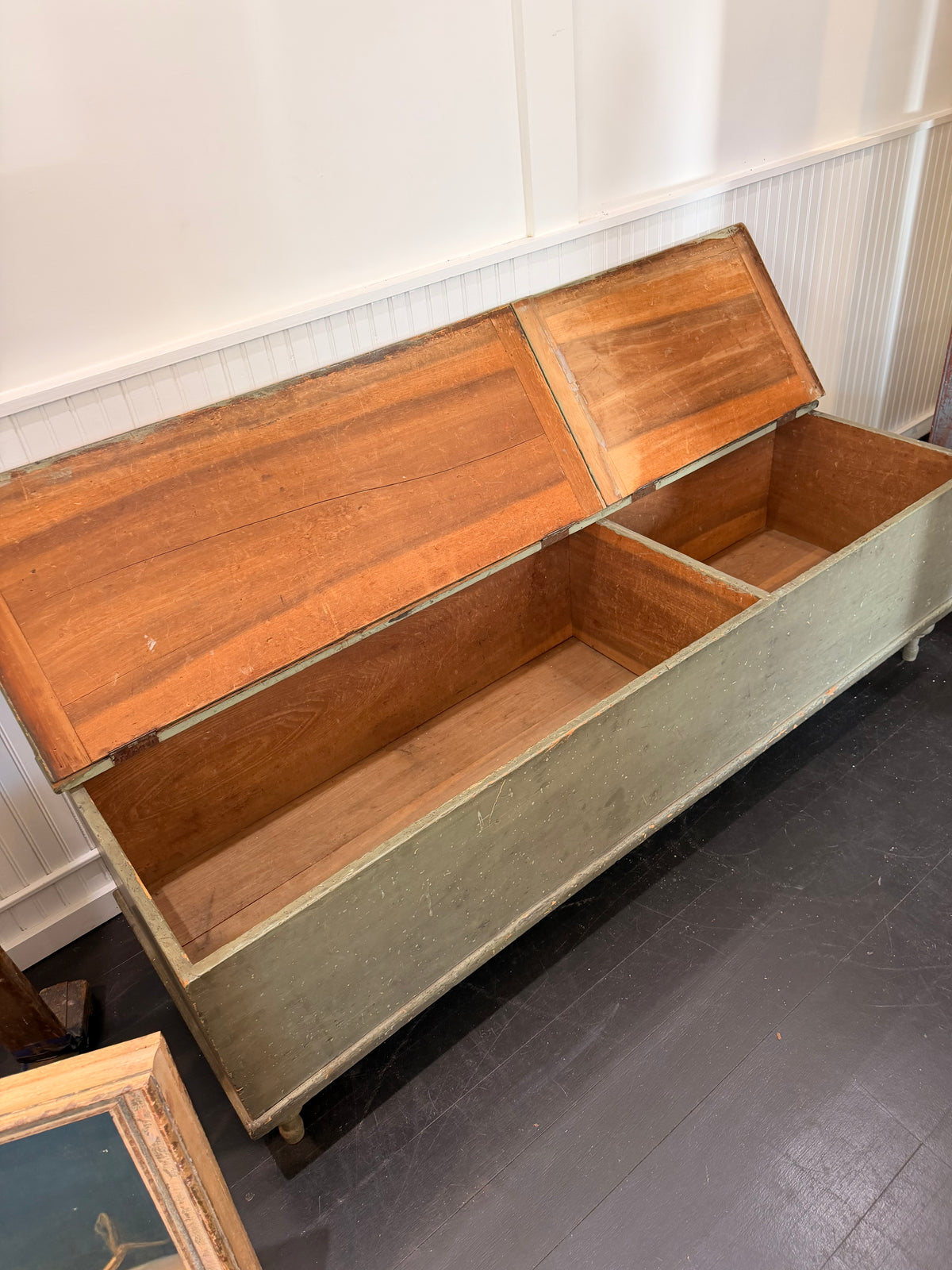 19th Century American Painted Trunk