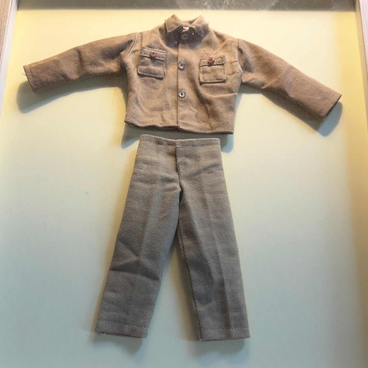 GI JOE framed uniforms