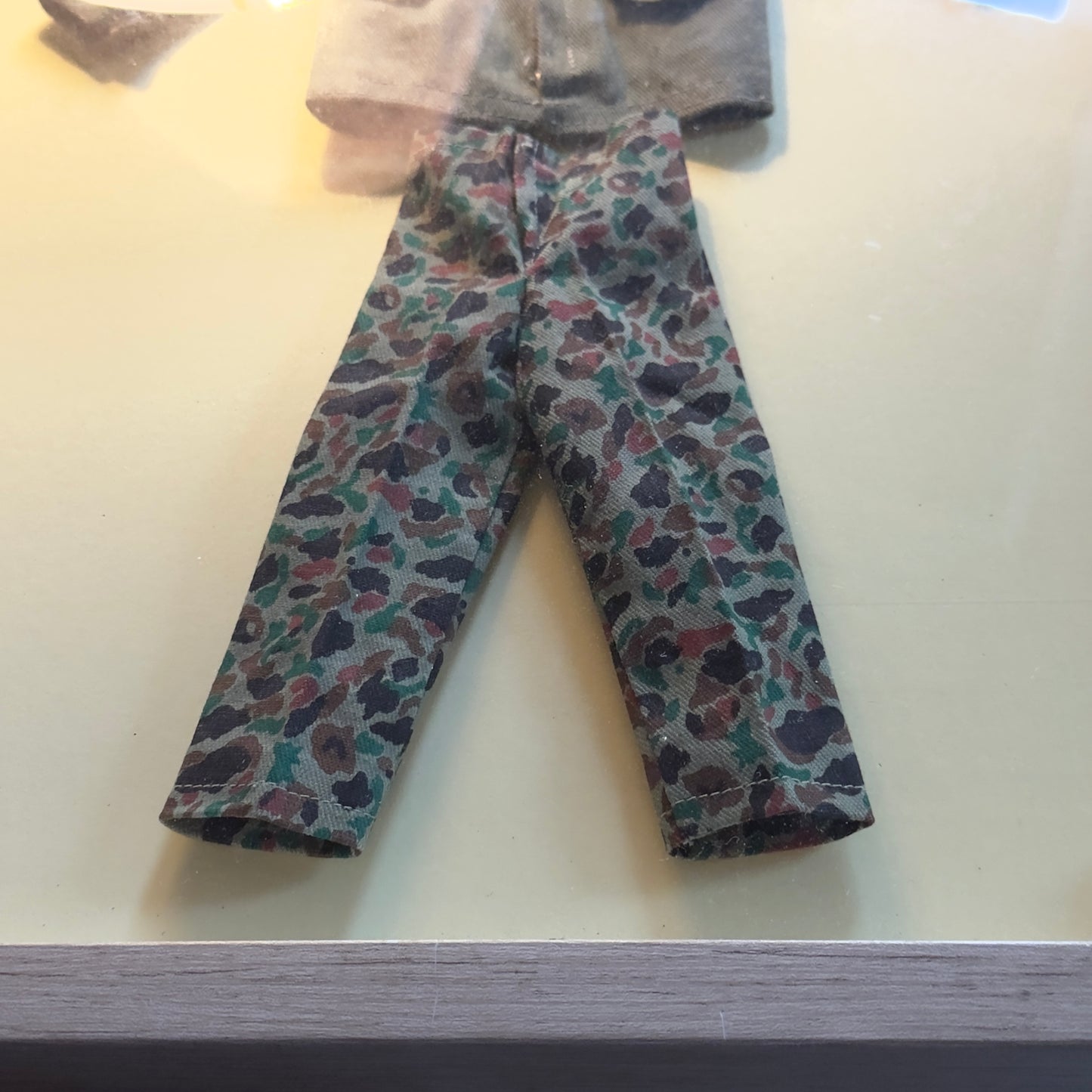 GI JOE framed uniforms