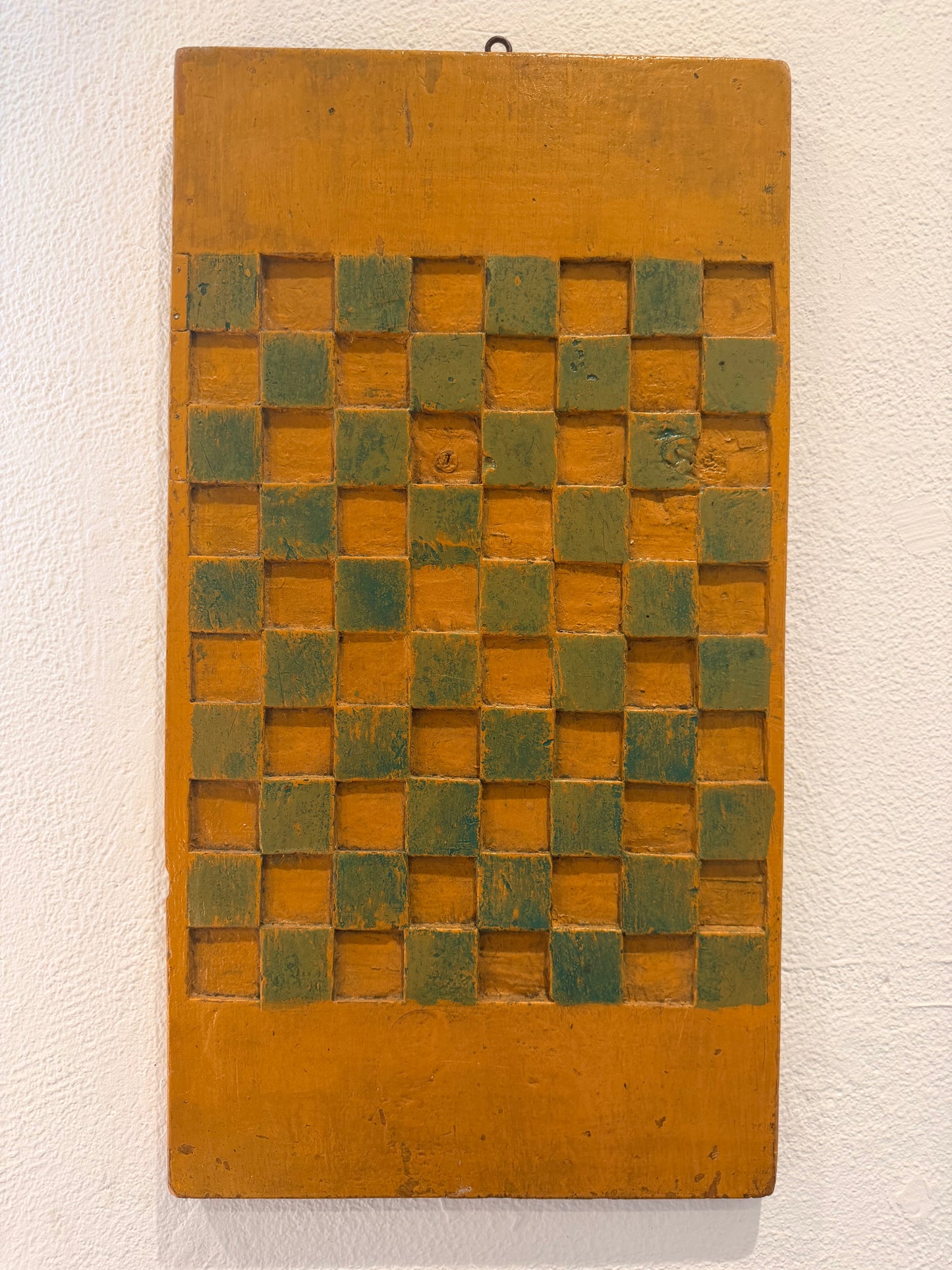 Early American Game Board in Rare Colors