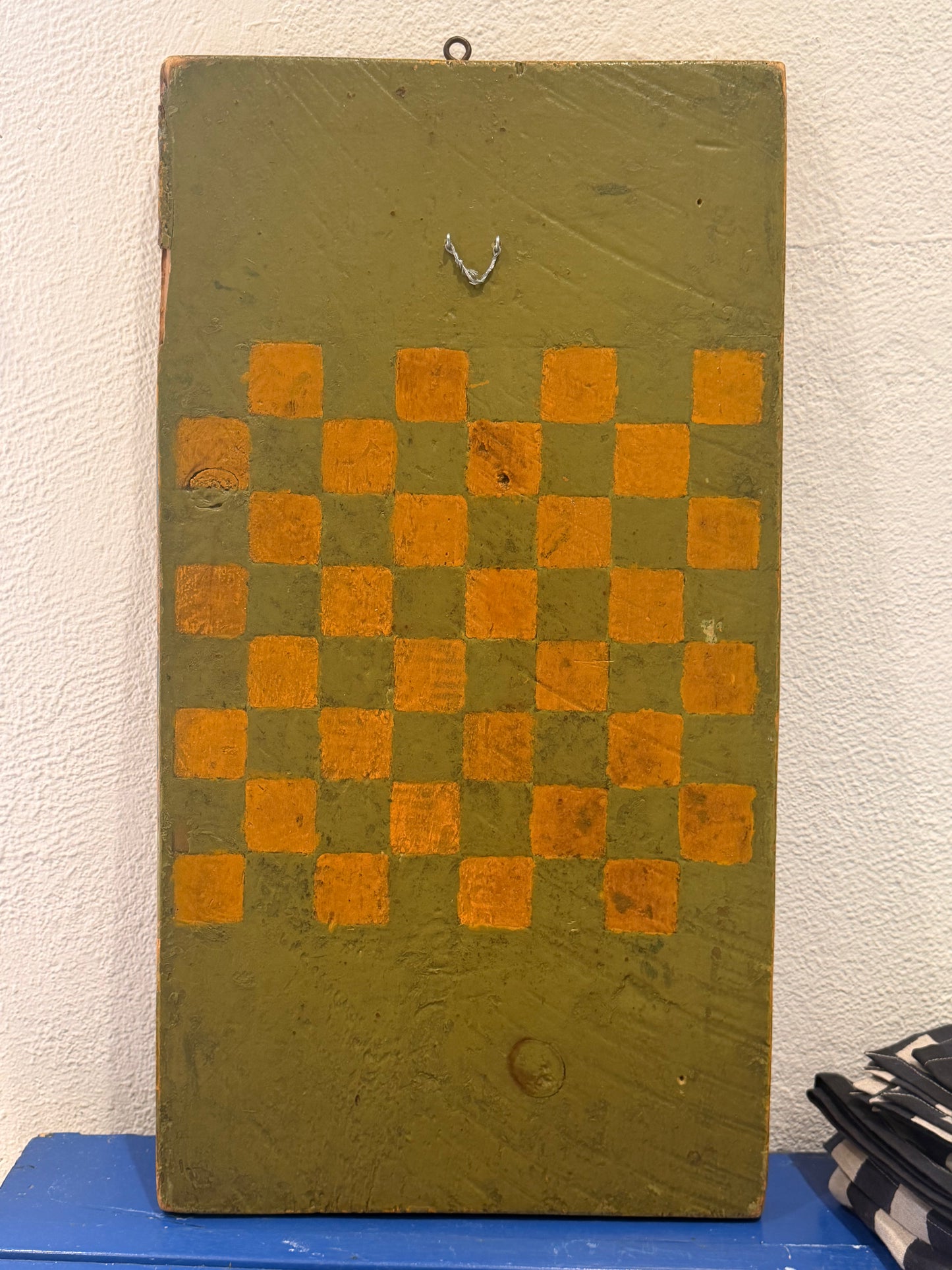 Early American Game Board in Rare Colors