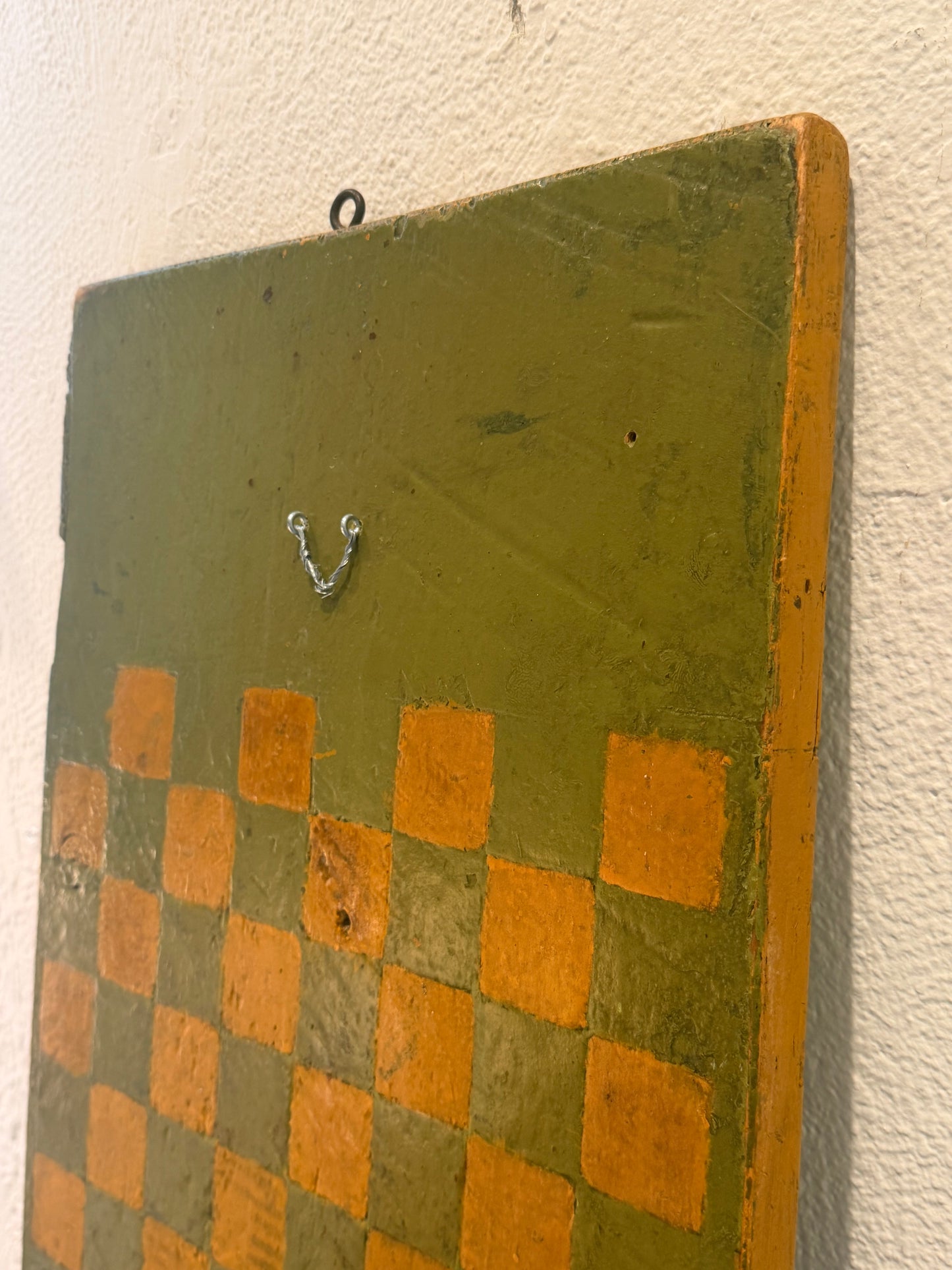 Early American Game Board in Rare Colors
