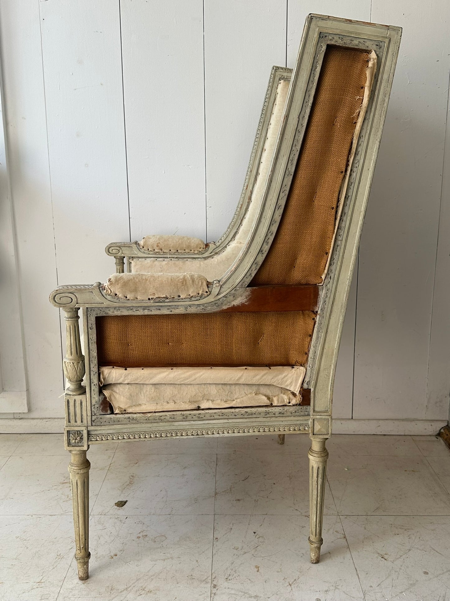Single Louis XVI style Armchair