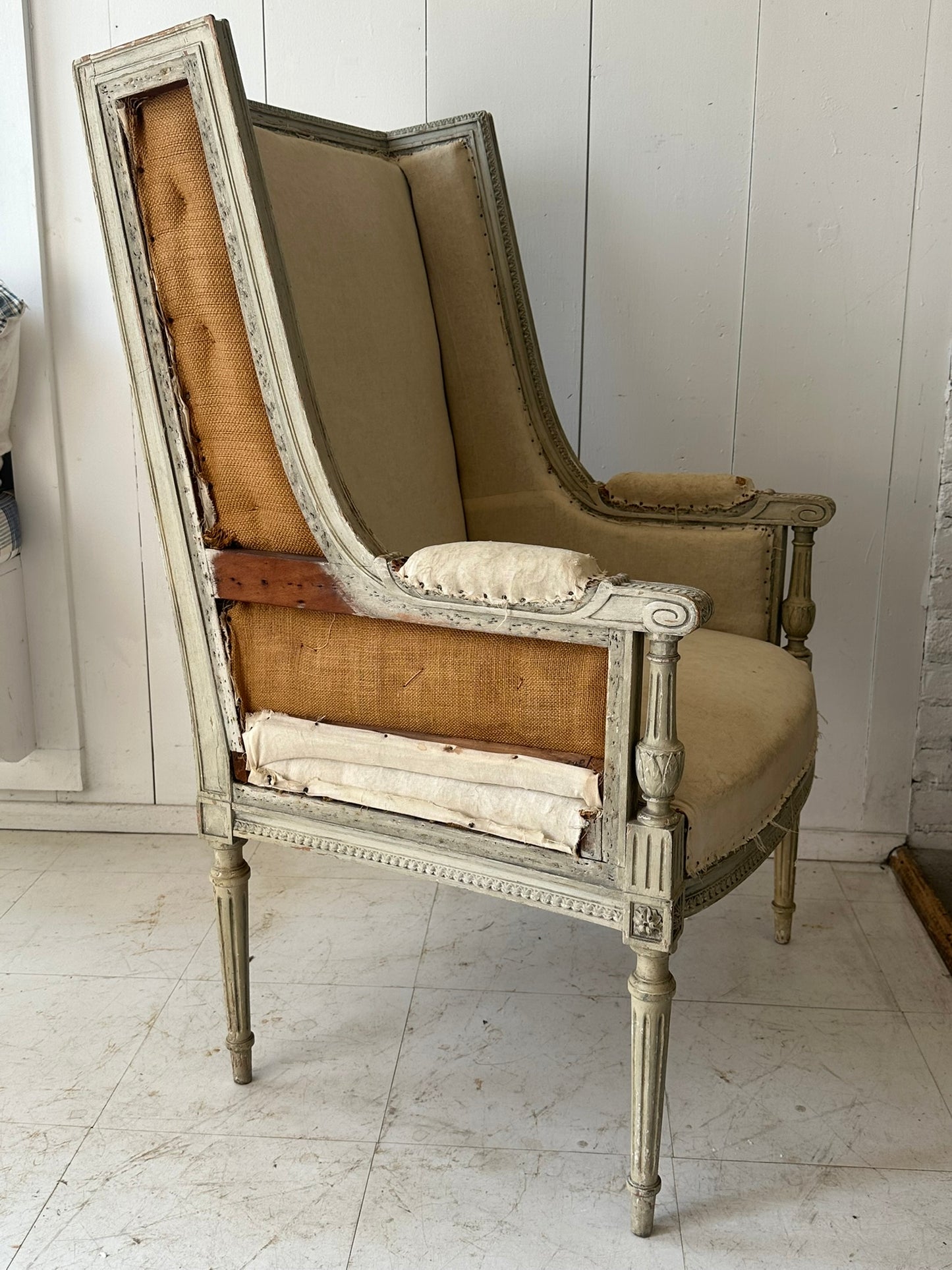 Single Louis XVI style Armchair