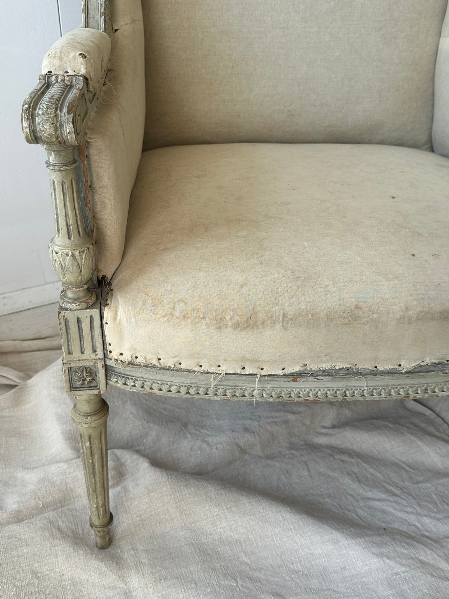 Single Louis XVI style Armchair