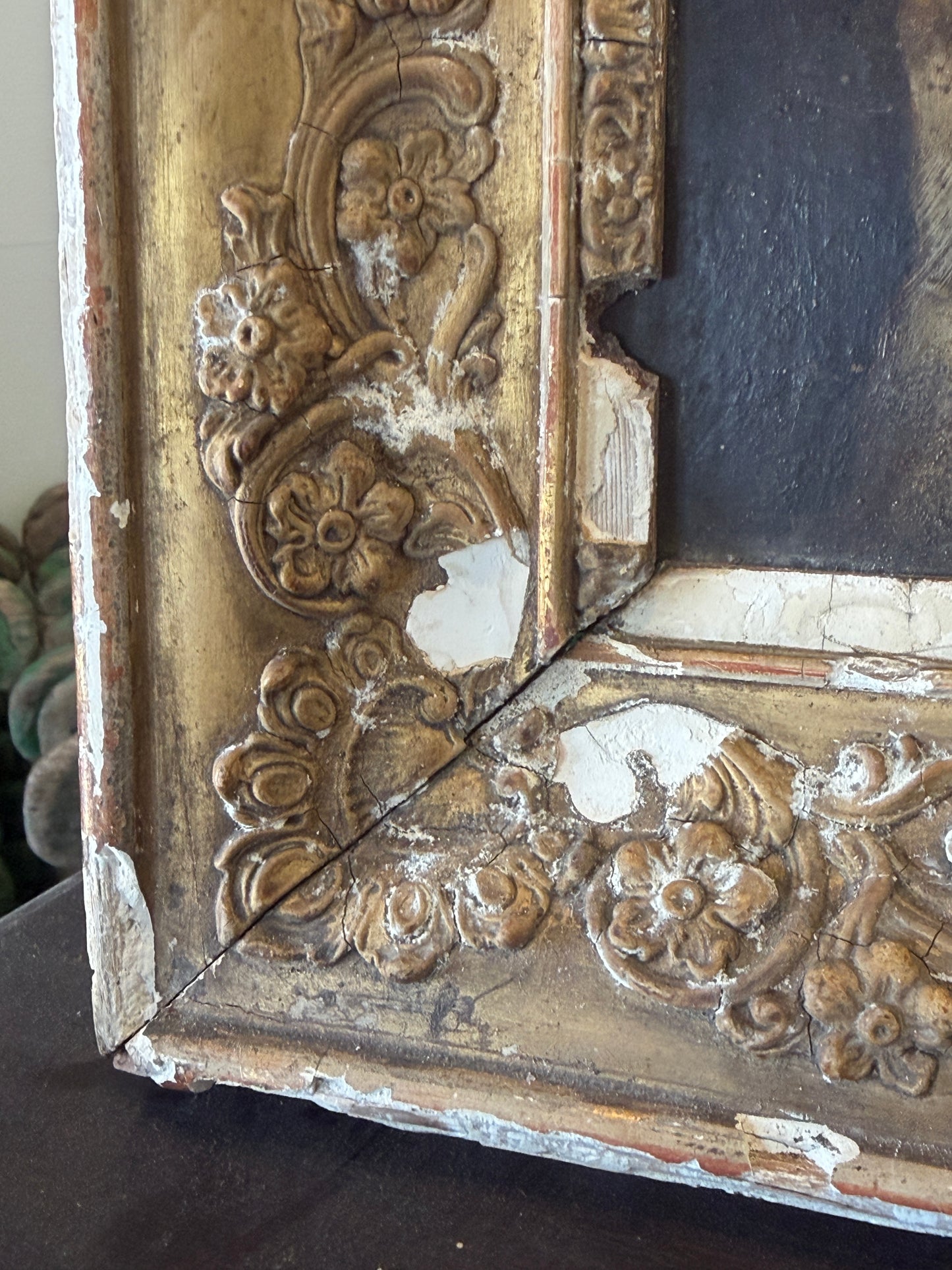 Superb Portrait of a Gentleman, French 19th C Original Frame