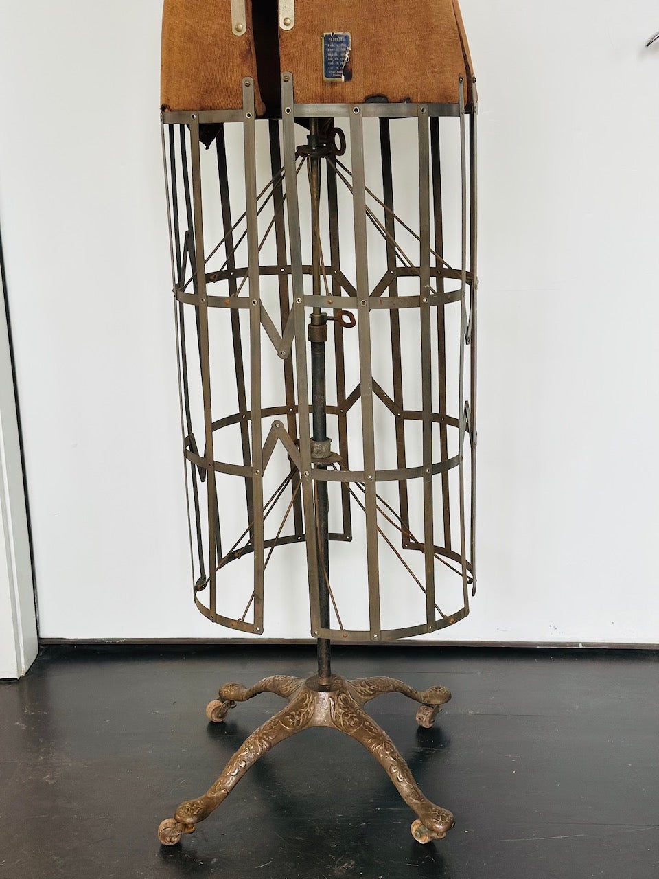 Vintage expandable mannequin, life size, c 1940