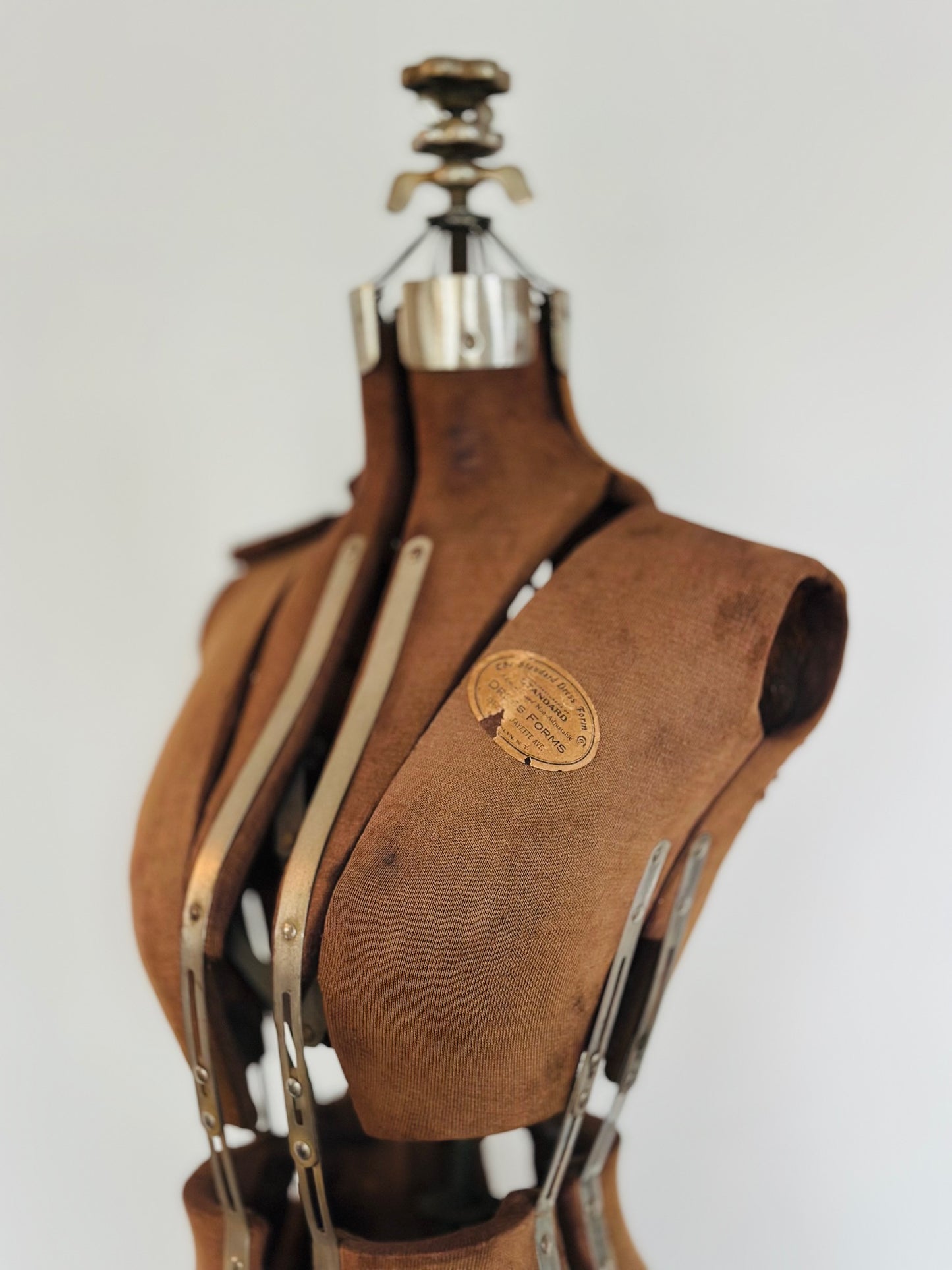 Vintage expandable mannequin, life size, c 1940