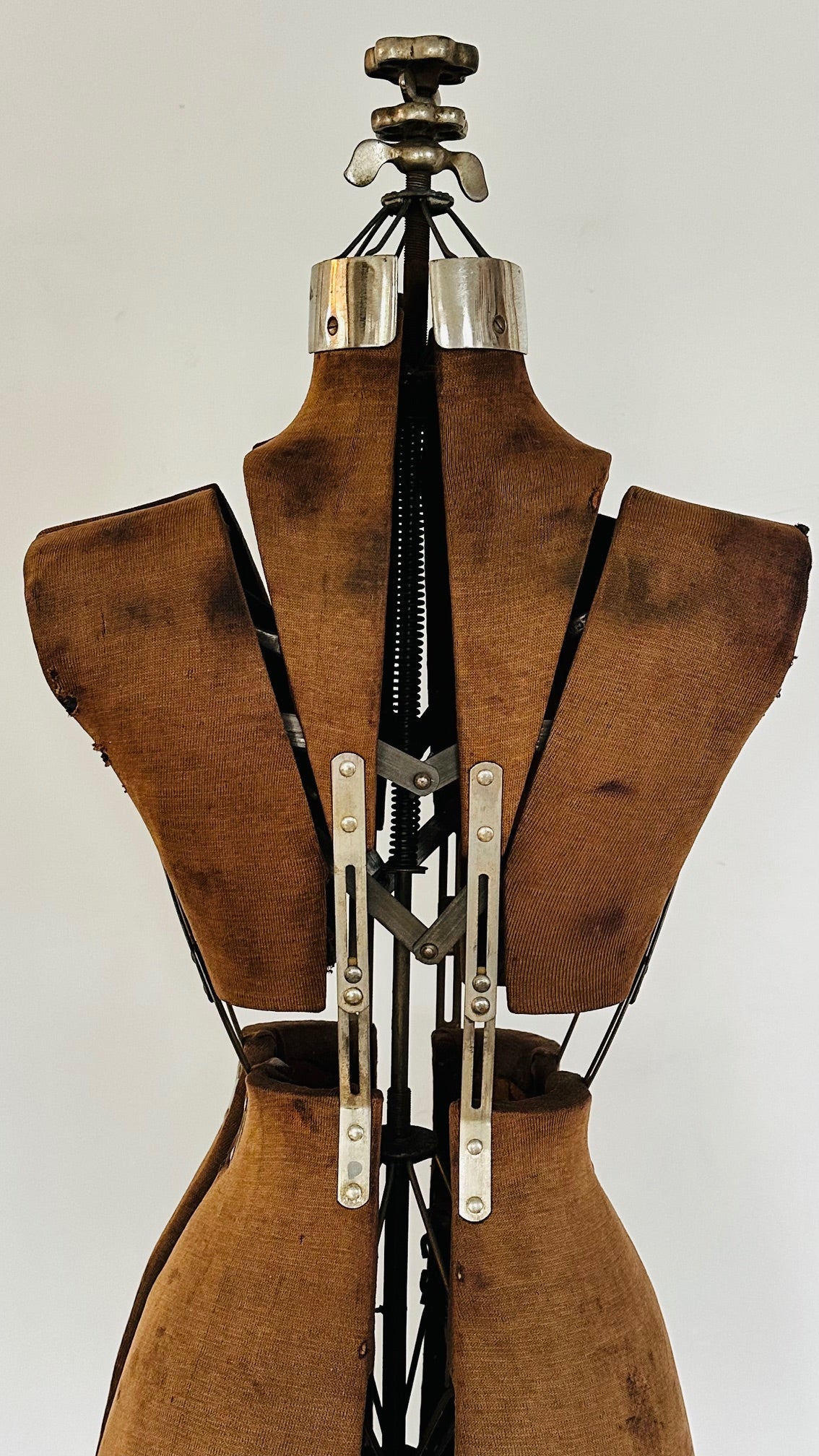 Vintage expandable mannequin, life size, c 1940