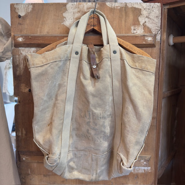 Vintage Double RL Ralph Lauren work tote/ Carrier Bag rare!