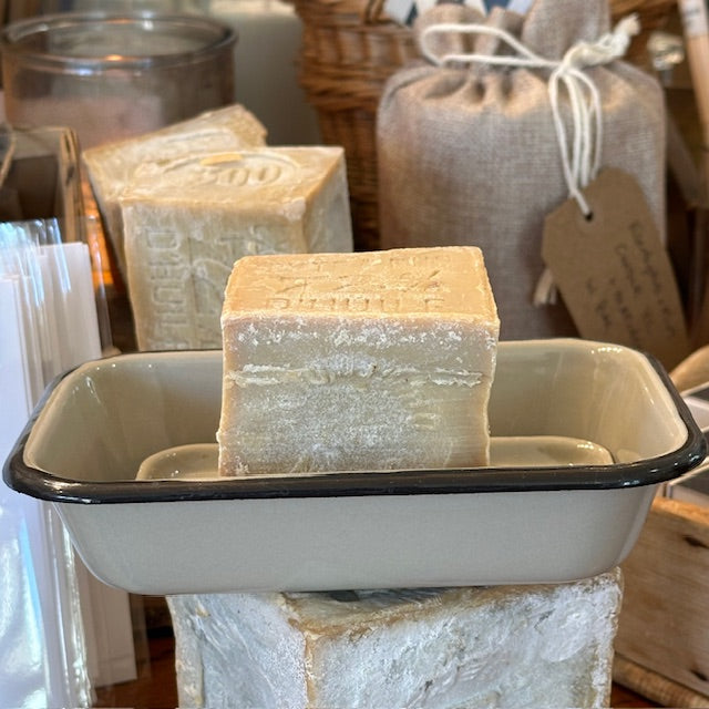 Enameled Soap Dish in Enamel, New