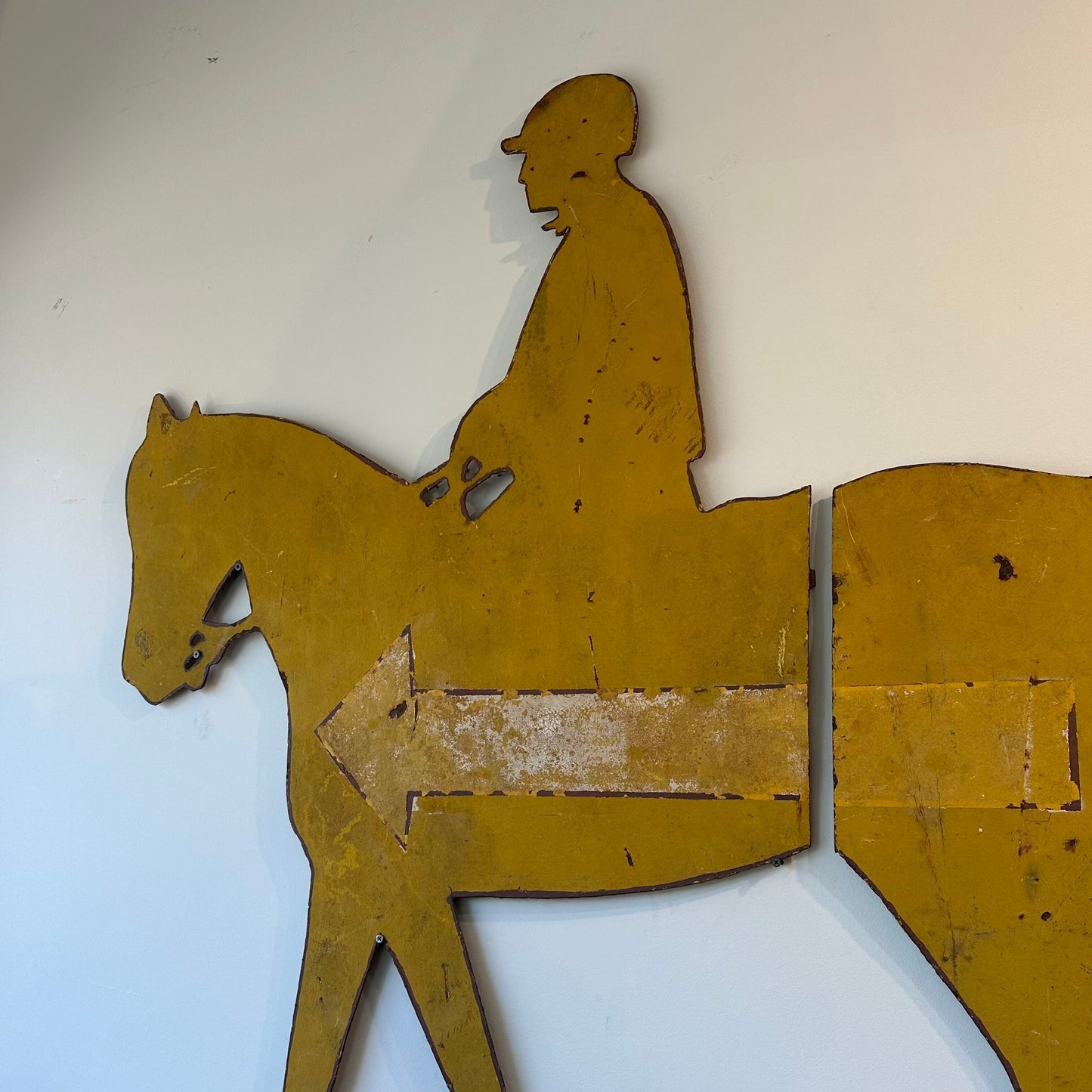 Spanish Horse Riding School Direction Sign, c 1970