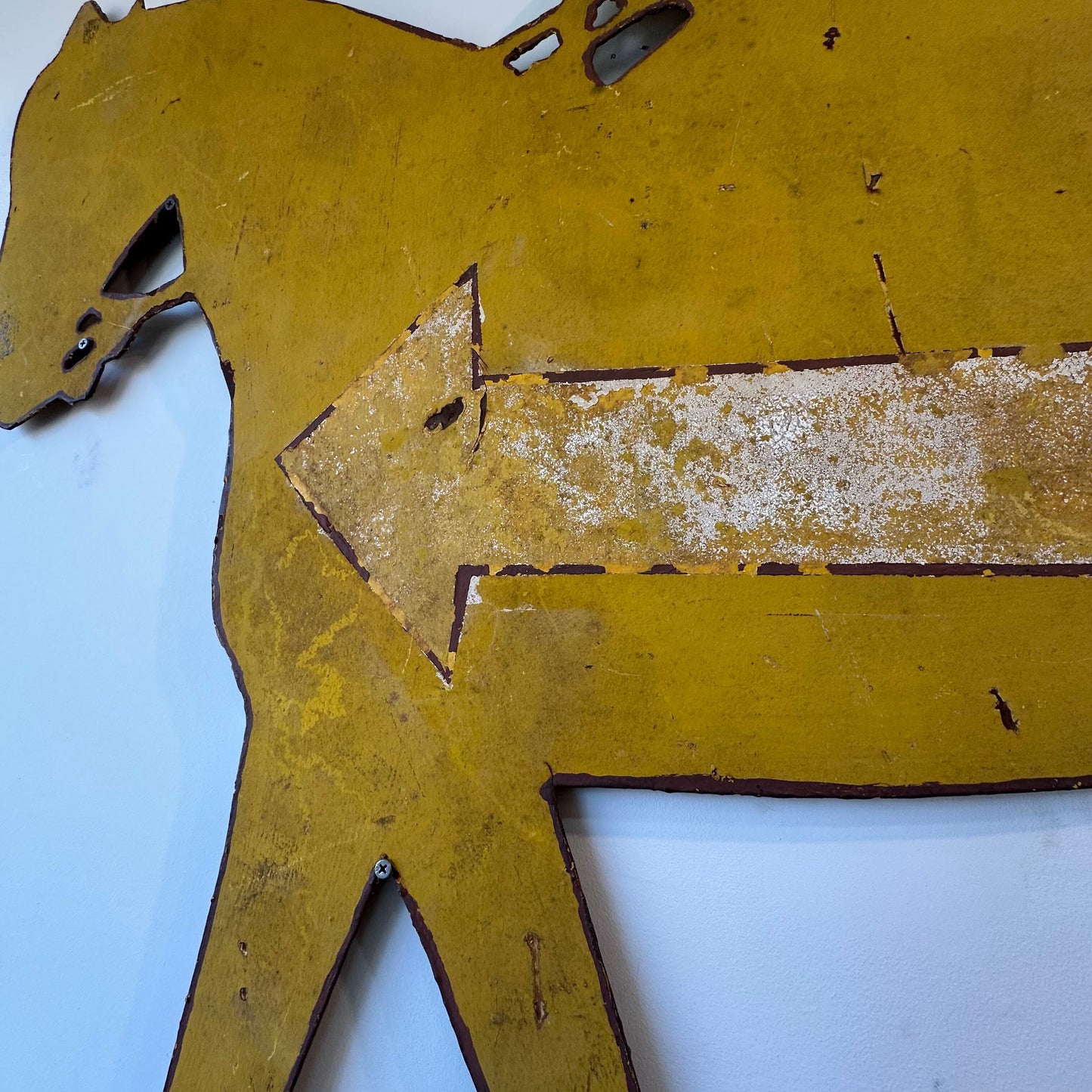 Spanish Horse Riding School Direction Sign, c 1970