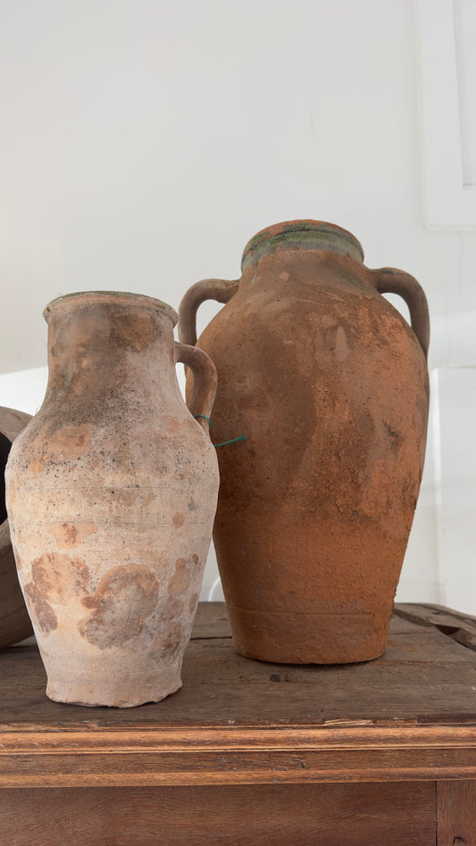 Antique Turkish Terracotta Pots