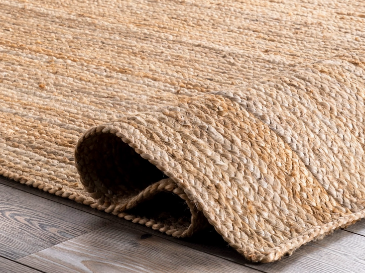 Handwoven Jute Rugs, various sizes, available drop ship