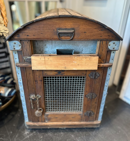 Vintage Dog Crate